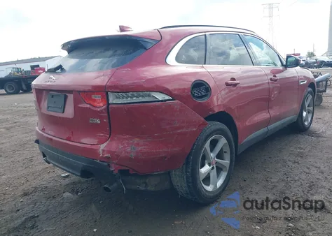 2019 Jaguar F-Pace 25T Premium из США, поврежденный, VIN SADCJ2FX4KA354342